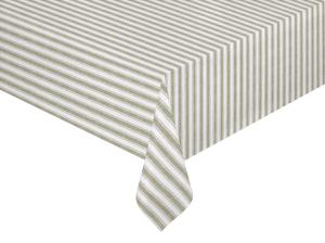 Bordsduk Randig Grön Anna 140x250cm Redlunds