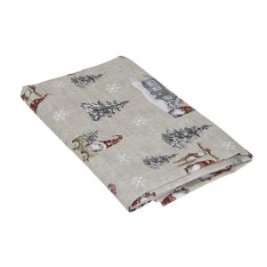 Bordsduk Jul Röd Fondaco Harald 145x250cm