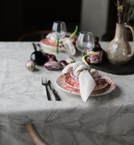 Bordsduk Lin Fondaco Elaine 140x300cm