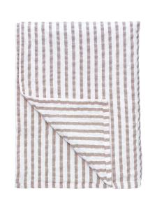 Bordsduk Randig Agata Beige 145x280cm Svanefors