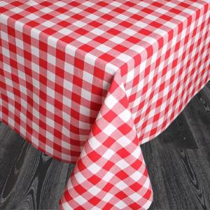Bordsduk Röd Fritz Magnus Bistro 130x170cm
