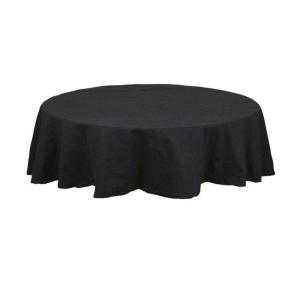 Rund Duk Vide Svart Ø160cm Fondaco