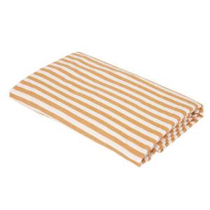 Bordsduk Svea Randig Orange 140x300cm Fondaco