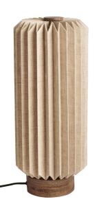 Bordslampa Alba Linne/Natur Watt & Veke 37cm