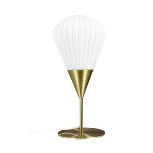 Bordslampa Ballon Opal/Mässing 45,5cm Dyberg-Larsen