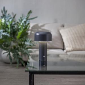 Portabel Bordslampa Bobby Grå 21,5cm Star Trading