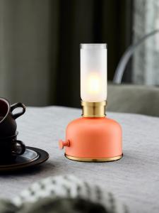 Portabel Bordslampa Frida Orange 22cm PR Home