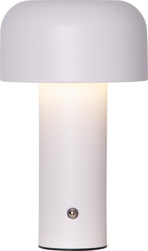 Bordslampa Batteri Vit Star Trading Bobby 21,5cm at lavanille