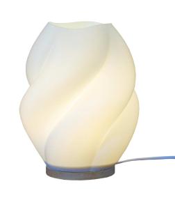 Bordslampa Cloud Vit/Trä 25cm Aneta Lighting