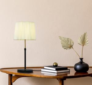 Bordslampa Ezai Svart/Beige 55cm Aneta Lighting