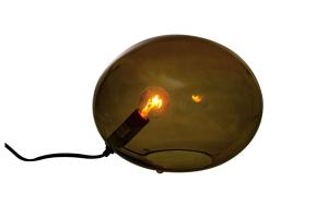 Bordslampa Glas Brun Aneta Lighting Globus 24cm