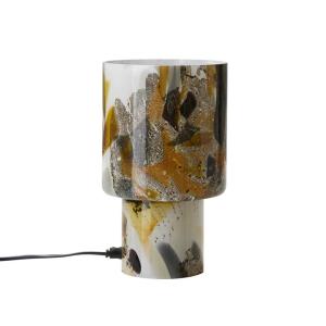 Bordslampa Glas Flerfärgad Affari of Sweden Eldor 25cm