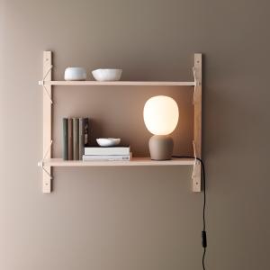 Bordslampa Glas Opal/Beige Belid Buddy 34cm