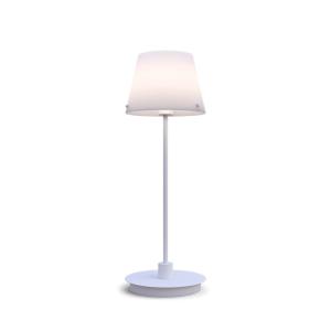 Bordslampa Glas Opal/Vit Herstal Gil 39,5cm
