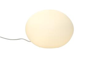 Bordslampa Glas Opalvit Aneta Lighting Globus 24cm