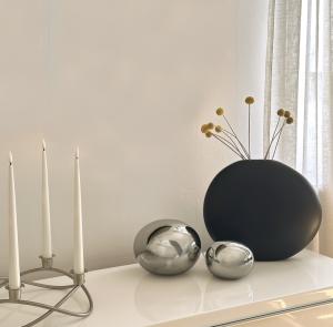 Bordslampa Glas Rökgrå Aneta Lighting Globus 13cm