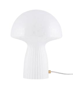Bordslampa Glas Vit Globen Lighting Fungo Special Edition 22cm