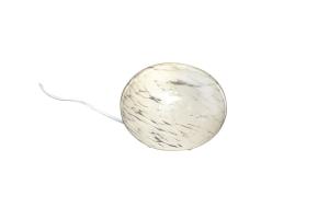 Bordslampa Glas Vit/Klar Aneta Lighting Globus 13cm