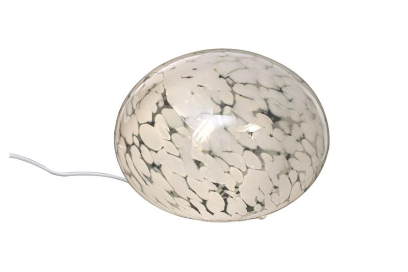 Bordslampa Glas Vit/Klar Aneta Lighting Globus 24cm at lavanille