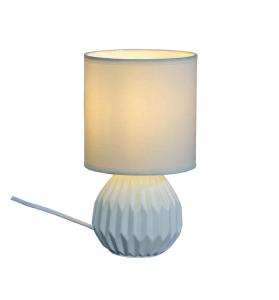 Bordslampa Keramik Charlotte Vit 23cm Aneta Lighting