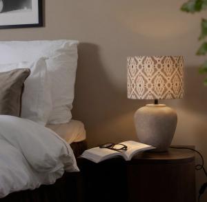 Bordslampa Keramik PR Home Lilly Beige 44cm