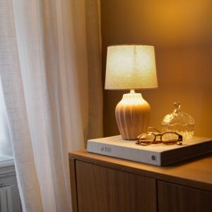 Bordslampa Keramik PR Home Lyon Rosa 32cm