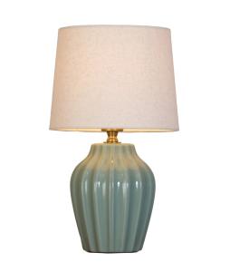 Bordslampa Keramik PR Home Lyon Turkos 32cm