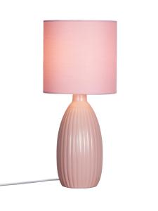 Bordslampa Keramik PR Home Uno Rosa 37cm