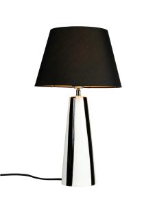 Bordslampa Keramik Svart/Vit PR Home Leya 54cm