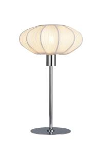 Bordslampa Krom/Vit Aneta Lighting Mamsell 37cm
