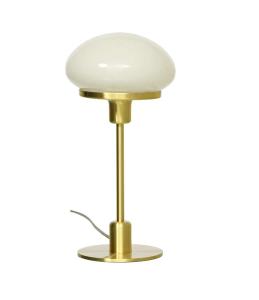 Bordslampa Mässing/Vit Aneta New August 36cm