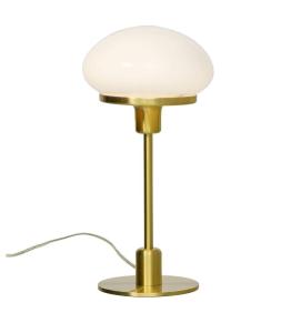 Bordslampa Mässing/Vit Aneta New August 36cm