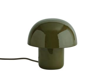 Bordslampa Mörkgrön Emalj 20cm Madam Stoltz