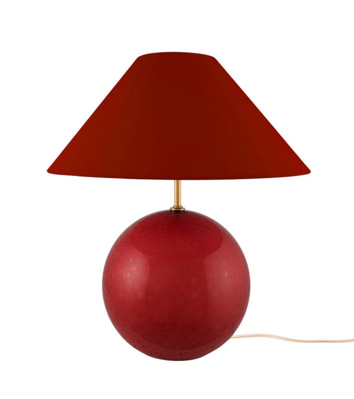Bordslampa Mörkröd Globen Lighting Iris 35cm at lavanille