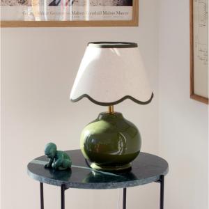 Bordslampa Keramik Mossgrön PR Home Nell 34cm