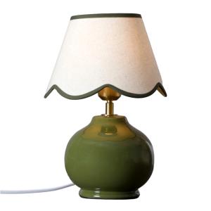 Bordslampa Keramik Mossgrön PR Home Nell 34cm