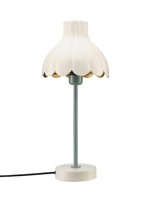 Bordslampa Offwhite/Grön PR Home Wera 47cm at lavanille