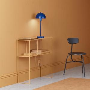 Bordslampa Royalblå Herstal Vienda 47,5cm