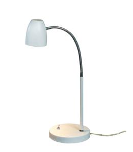 Bordslampa Sandnes Vit/Krom 44cm Aneta Lighting