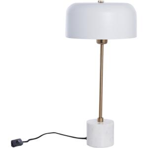 Bordslampa Sofillia Vit/Guld Marmorbas 53cm Lene Bjerre