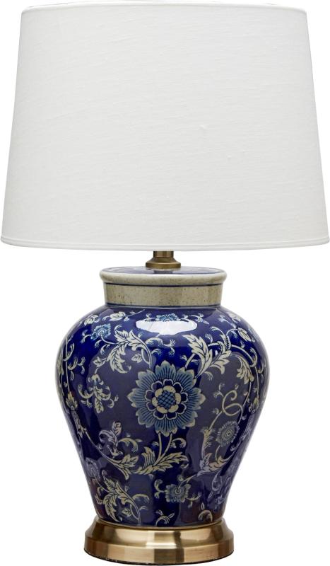Bordslampa Stor PR Home Fang Hong Blå/Vit 58cm at lavanille