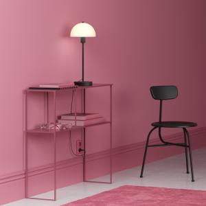 Bordslampa Svart/Opal Herstal Vienda 50cm