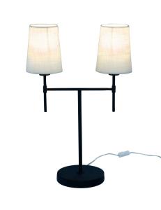 Bordslampa Verbier Svart/Vit 2L Aneta Lighting