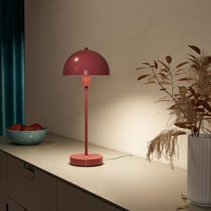 Bordslampa Vinröd Herstal Vienda 47,5cm