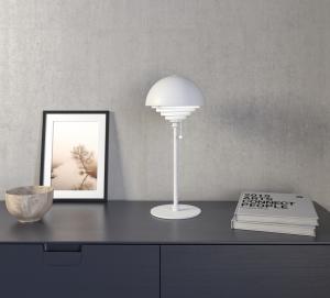Bordslampa Vit Herstal Motown 52cm