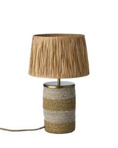 Bordslampa Vit/Natur Affari of Sweden Lando 47cm