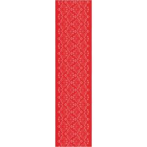 Bordslöpare Ekelund Julhjärtan Röd 35x140cm
