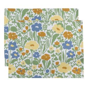 Bordstablett Almedahls Fauna Gulgrön 34x45cm 2-Pack