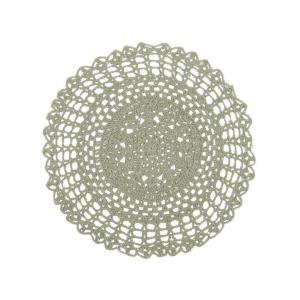 Bordstablett Britta Rund Ljusgrön Ø38cm 6-Pack Fondaco