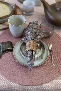 Bordstablett Rosa Fondaco Sigge 4-Pack